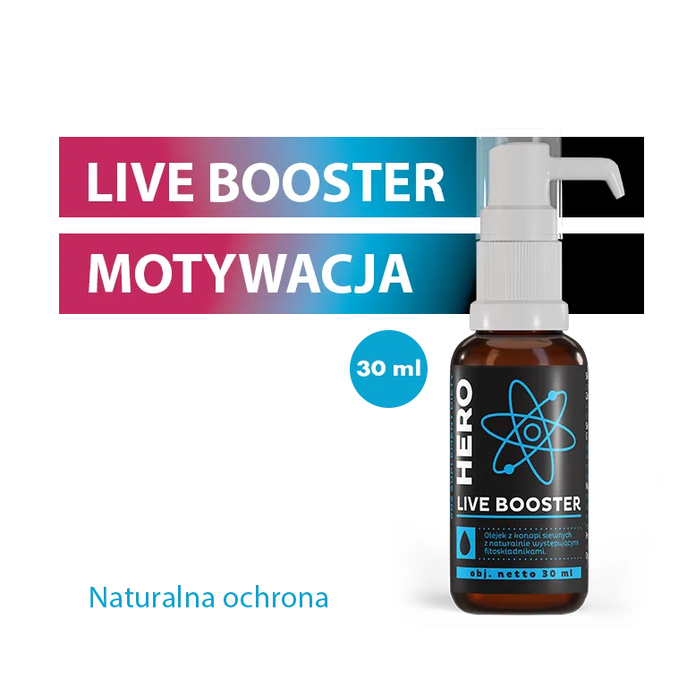 HERO live booster 30ml HERO LIVE BOOSTER – 30 ml