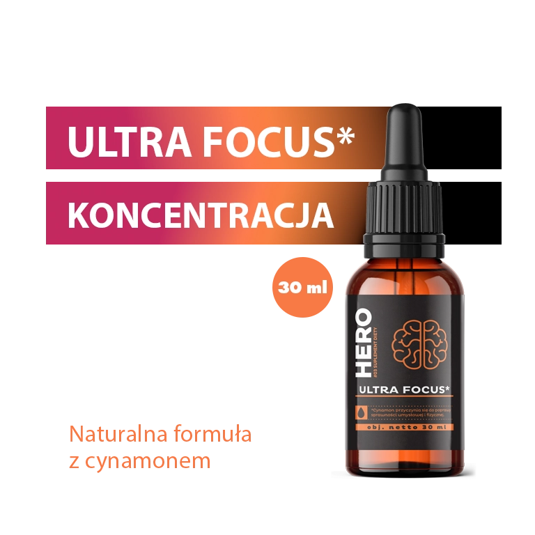focus 30 koncentracja HERO ULTRA FOCUS – 30 ml